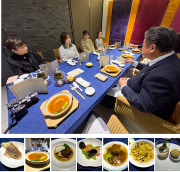 ホテルオークラ京都で懇親会
神村学園理事長・学研都市病院