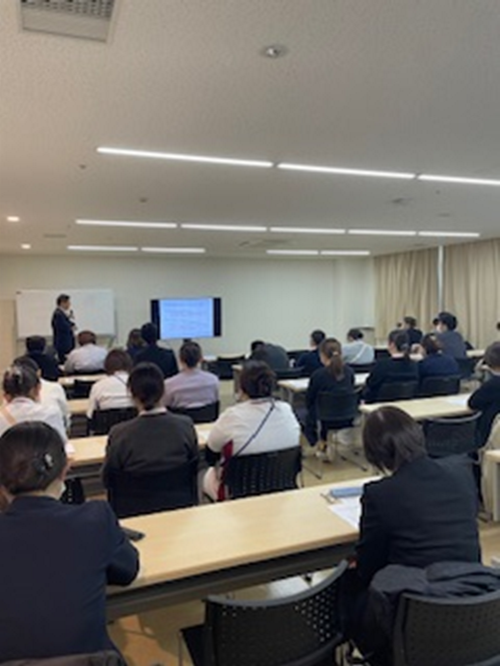 講演会 看護とは何か　講演風景